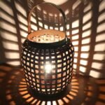 bambusowa lampa stołowa do hotelu i kurortu Made in China profesjonalna fabryka abażurów mega