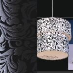 Flocking fabric of lamp shade from China lamp shade fabrics manufacturer