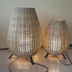 rattan outdoor lamp shades mula sa China mega lamp shade factory