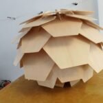 中國巨型燈罩廠製造的松果燈罩