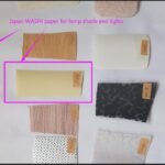 Japansk WASHI papir til lampeskærm fra Kina MEGAFITTING lampeskærm materialer fabrik