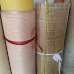 Çin MEGA fabrikasından bambu dokuma abajur kumaşı ve rattan dokuma abajur kumaşı malzemesi